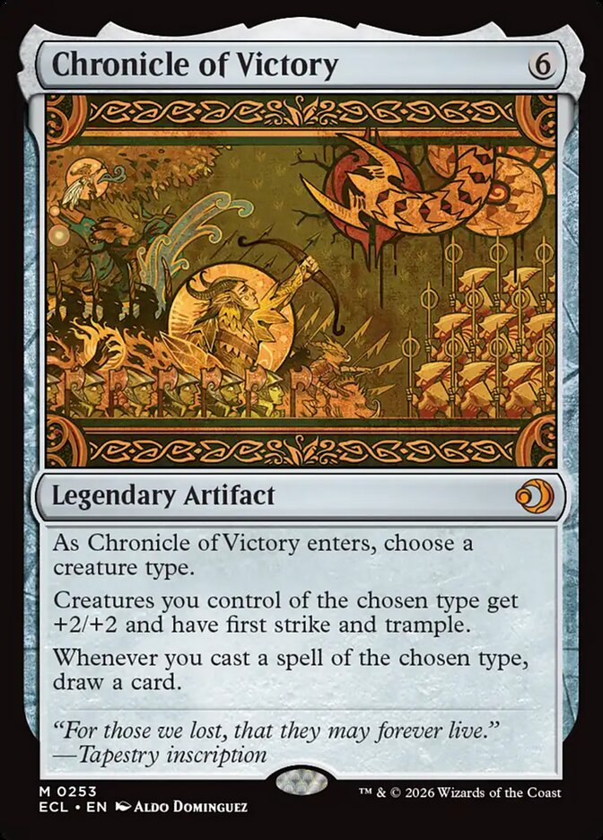 Chronicle of Victory 253 (Lorwyn Eclipsed)  - Foil | Good Games Modbury