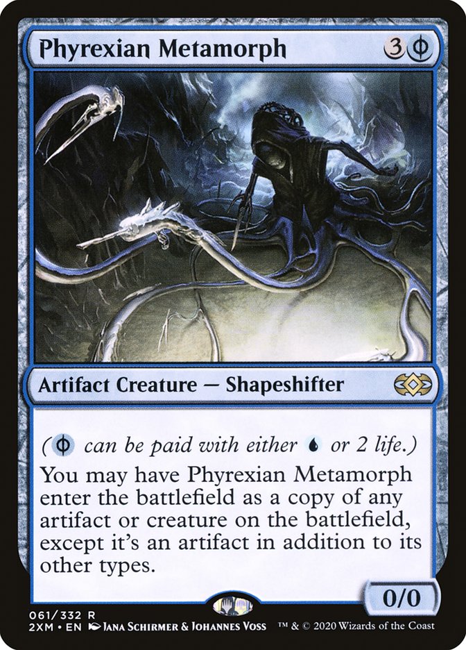 Phyrexian Metamorph 61 (Double Masters)  - Foil | Good Games Modbury