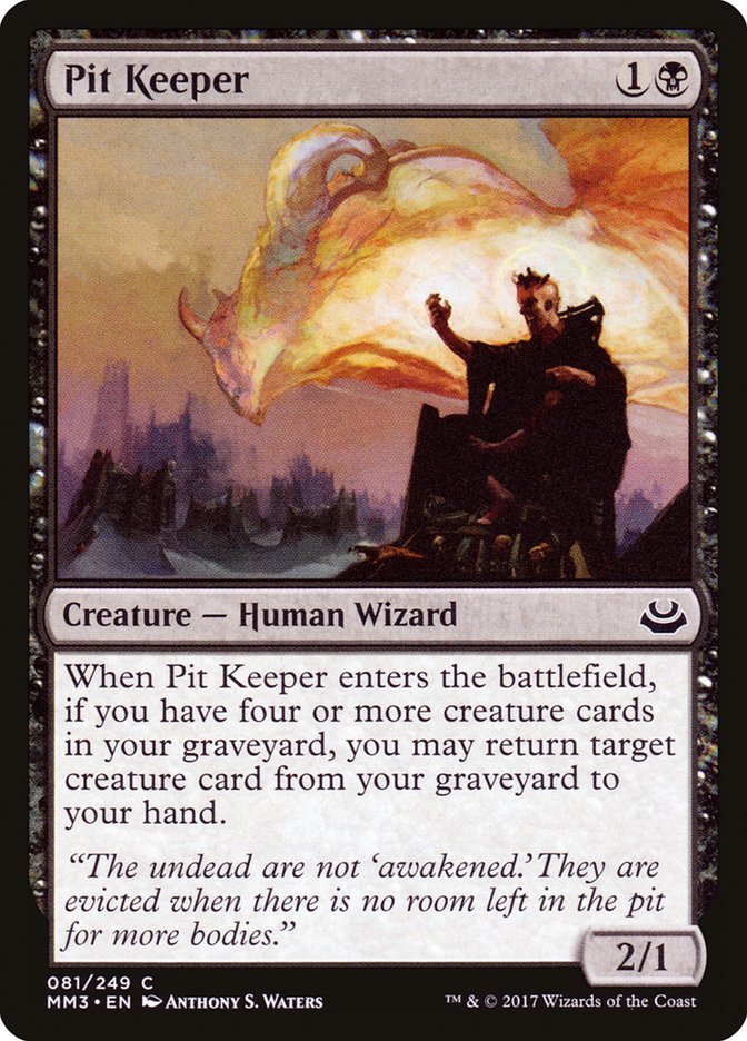 Pit Keeper 81/249 (Modern Masters 2017)  | Good Games Modbury