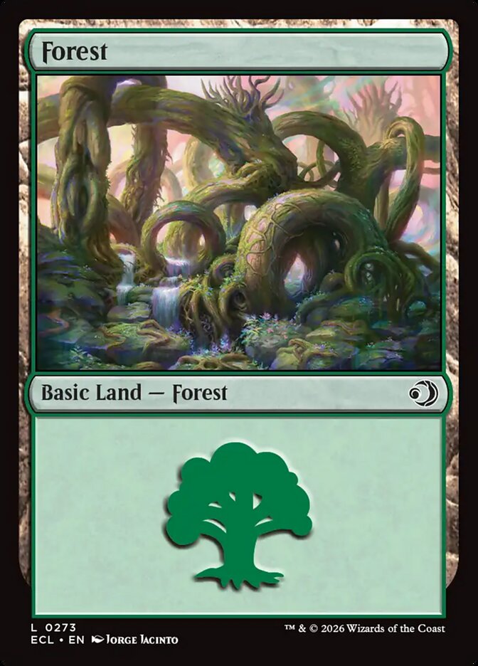 Forest 273 (Lorwyn Eclipsed)  - Foil | Good Games Modbury
