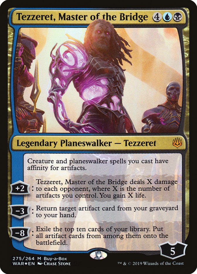 Tezzeret Master of the Bridge 275/264 (Buy-A-Box Promos)  - Foil | Good Games Modbury