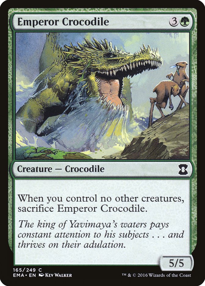 Emperor Crocodile 165/249 (Eternal Masters)  - Foil | Good Games Modbury