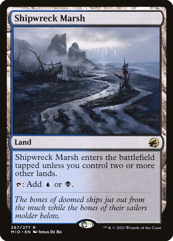 Shipwreck Marsh 267/277 (Innistrad: Midnight Hunt)  - Foil | Good Games Modbury