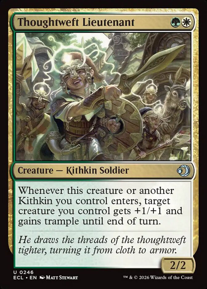 Thoughtweft Lieutenant 246 (Lorwyn Eclipsed)  - Foil | Good Games Modbury