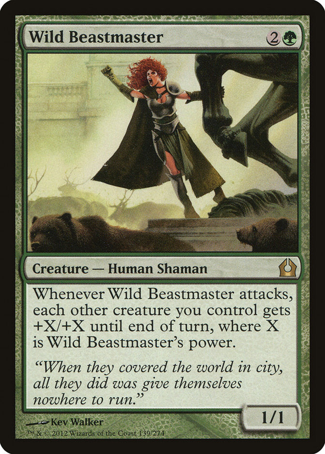 Wild Beastmaster 139/274 (Return to Ravnica)  | Good Games Modbury