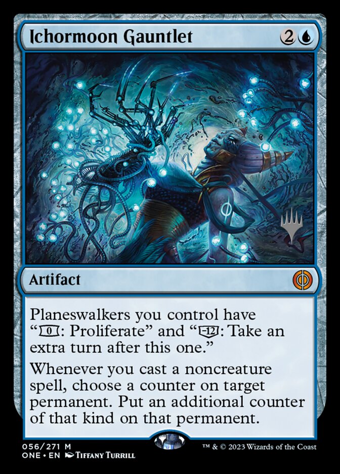 Ichormoon Gauntlet 56p/160 (Promo Pack: Phyrexia: All Will Be One)  | Good Games Modbury