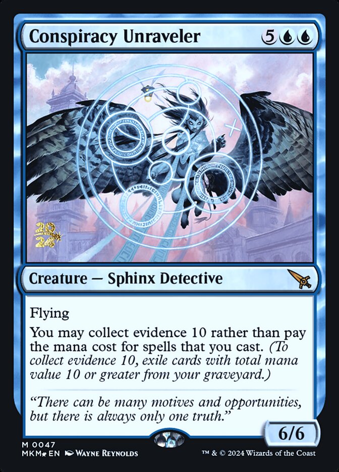 Conspiracy Unraveler 47s/182 (Prerelease Cards)  - Foil | Good Games Modbury