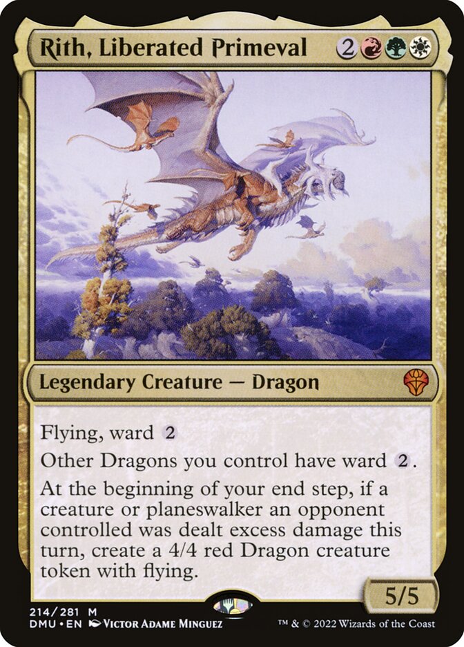 Rith, Liberated Primeval 214/281 (Dominaria United)  | Good Games Modbury