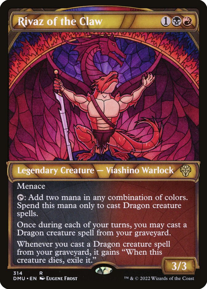 Rivaz of the Claw 314 (Dominaria United)  - Foil | Good Games Modbury