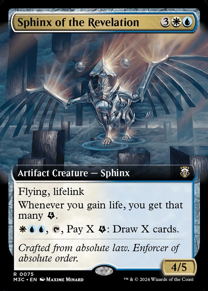 Sphinx of the Revelation 75/411 (Commander: Modern Horizons 3)  - Extended Art | Good Games Modbury