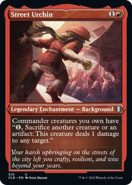 Street Urchin 510 (Commander Legends: Battle for Baldur's Gate)  - Etched Foil | Good Games Modbury