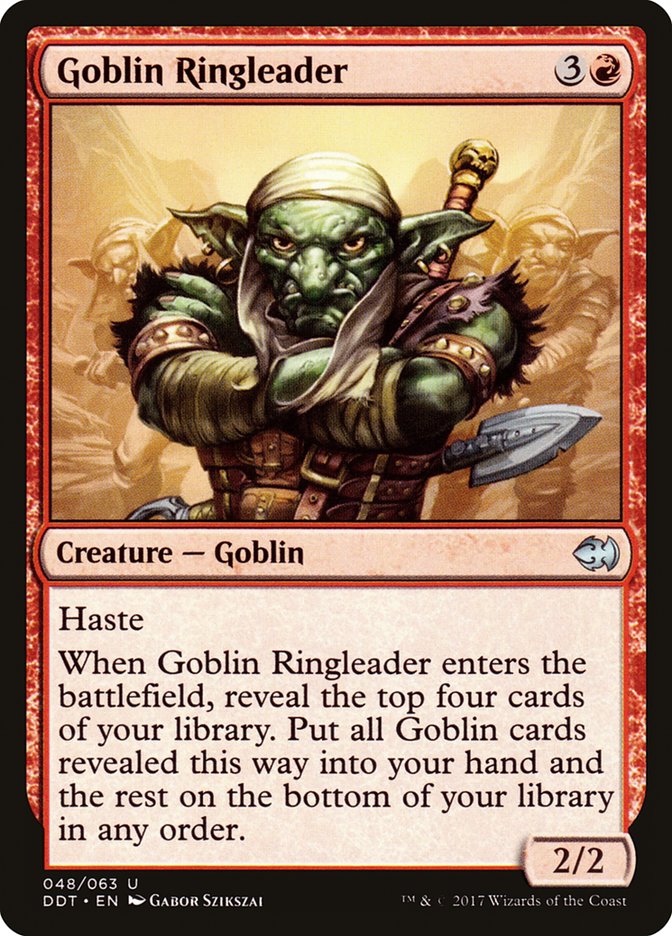 Goblin Ringleader 48/63 (Duel Decks: Merfolk vs. Goblins)  | Good Games Modbury
