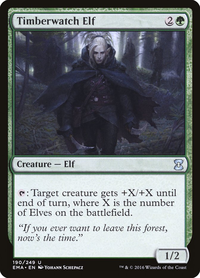 Timberwatch Elf 190/249 (Eternal Masters)  | Good Games Modbury
