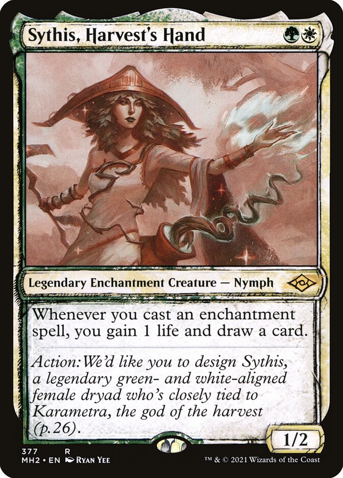 Sythis, Harvest's Hand 377 (Modern Horizons 2)  | Good Games Modbury