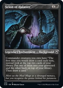 Scion of Halaster 498 (Commander Legends: Battle for Baldur's Gate)  - Etched Foil | Good Games Modbury