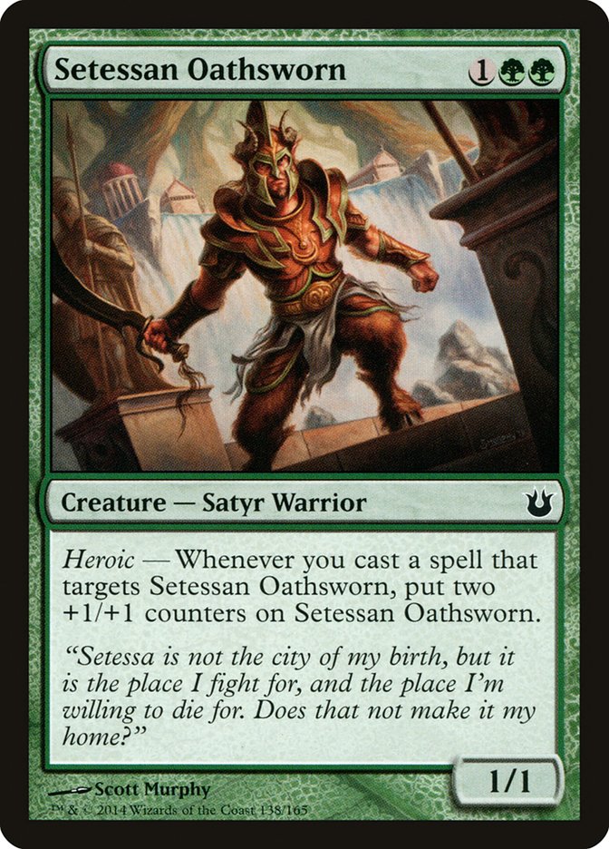 Setessan Oathsworn 138/165 (Born of the Gods)  | Good Games Modbury