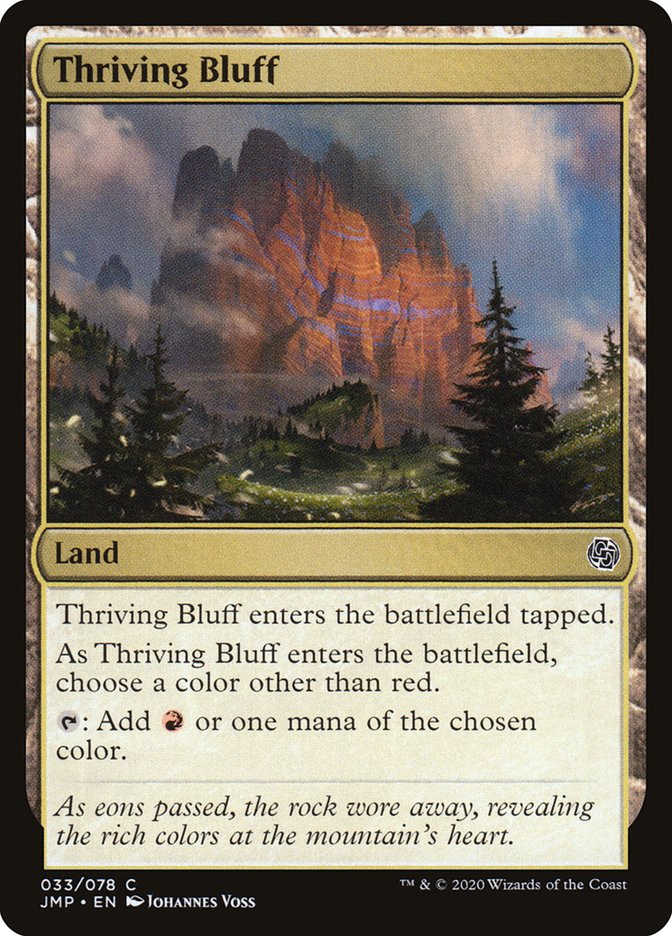 Thriving Bluff 33/495 (Jumpstart)  | Good Games Modbury