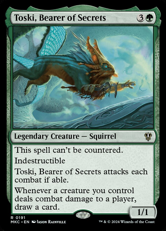 Toski, Bearer of Secrets 191/311 (Commander: Murders at Karlov Manor)  | Good Games Modbury
