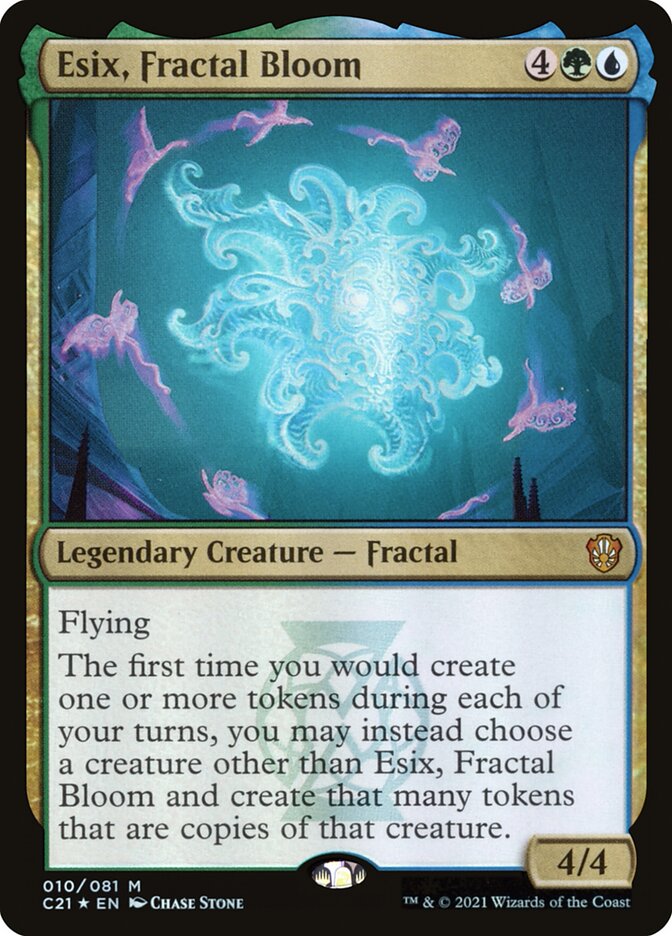 Esix, Fractal Bloom 10/81 (Commander 2021)  - Foil | Good Games Modbury