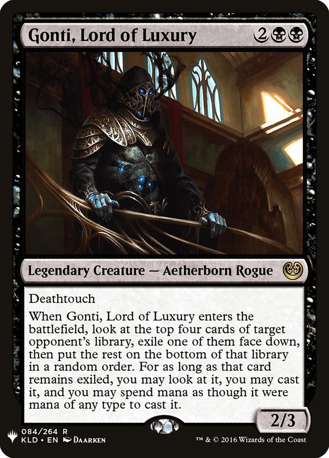 Gonti, Lord of Luxury KLD-84/5075 (The List Reprints)  | Good Games Modbury