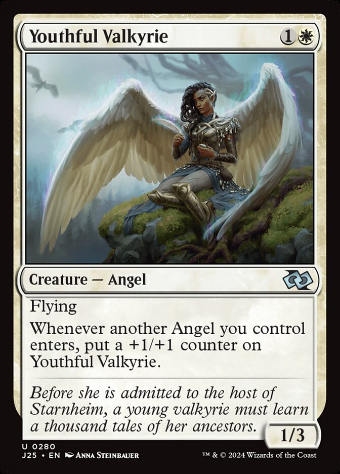 Youthful Valkyrie 280/779 (Foundations Jumpstart)  | Good Games Modbury