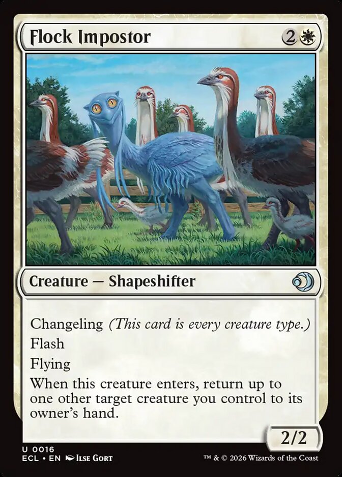 Flock Impostor 16 (Lorwyn Eclipsed)  | Good Games Modbury