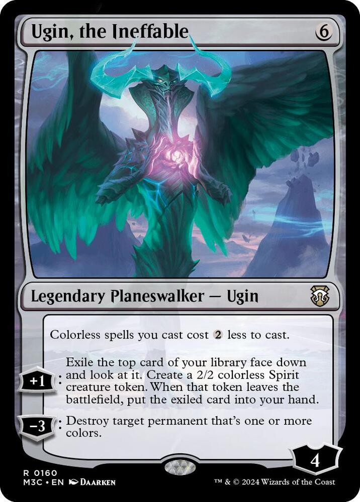 Ugin, the Ineffable 160/411 (Commander: Modern Horizons 3)  - Ripple Foil | Good Games Modbury