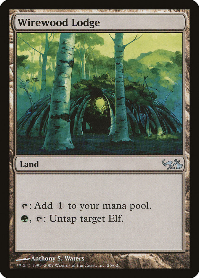 Wirewood Lodge 26/62 (Duel Decks: Elves vs. Goblins)  | Good Games Modbury