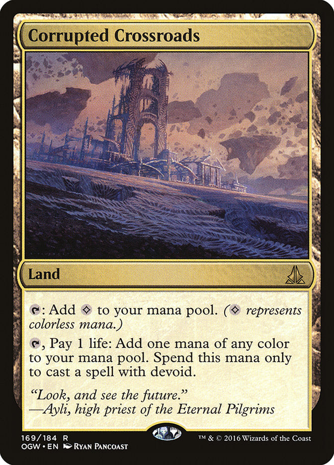 Corrupted Crossroads 169/184 (Oath of the Gatewatch)  - Foil | Good Games Modbury