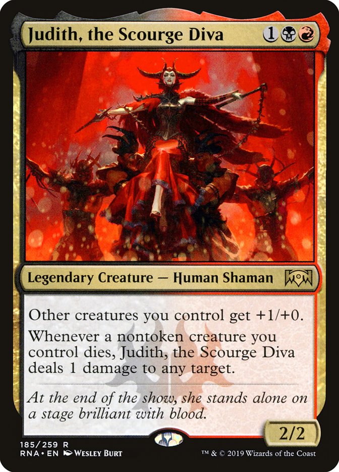 Judith, the Scourge Diva 185/259 (Ravnica Allegiance)  | Good Games Modbury