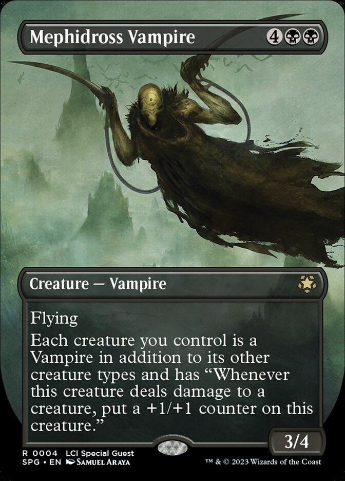 Mephidross Vampire 4 (Special Guests)  - Borderless Foil | Good Games Modbury
