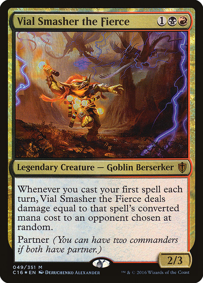 Vial Smasher the Fierce 49/351 (Commander 2016)  - Foil | Good Games Modbury