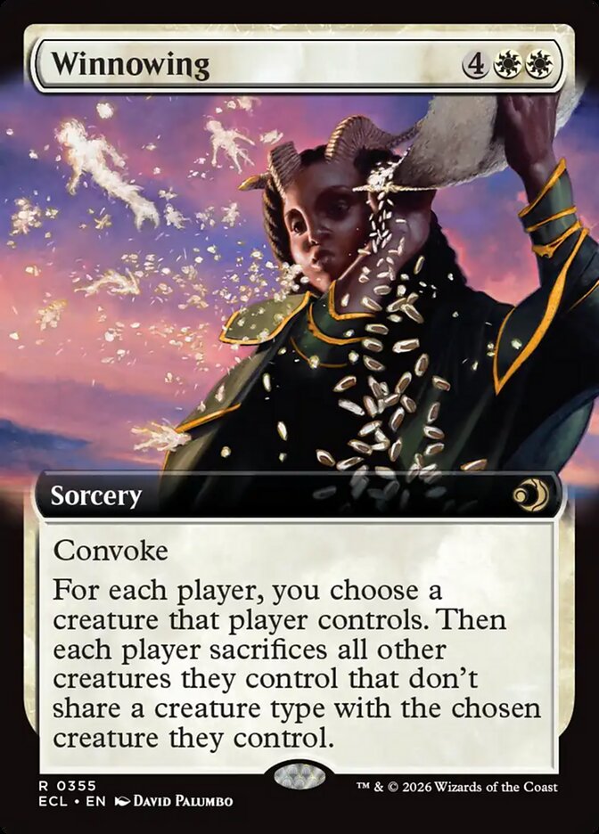 Winnowing 355/273 (Lorwyn Eclipsed)  - Extended Art | Good Games Modbury