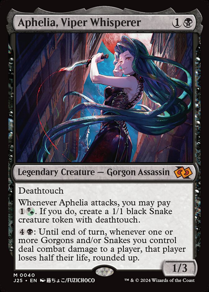 Aphelia, Viper Whisperer 40/779 (Foundations Jumpstart)  | Good Games Modbury