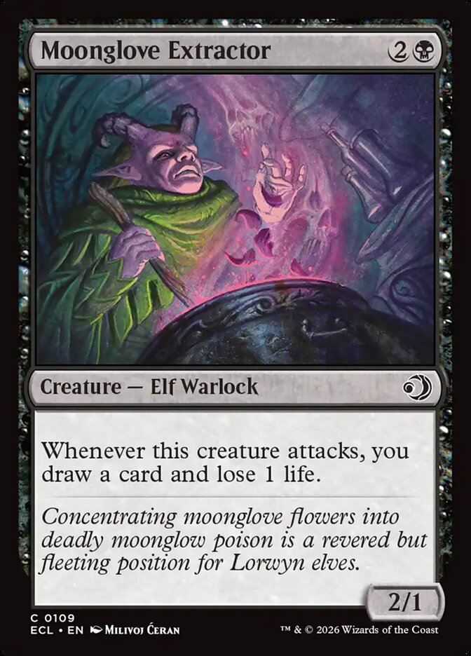 Moonglove Extractor 109/273 (Lorwyn Eclipsed)  - Foil | Good Games Modbury
