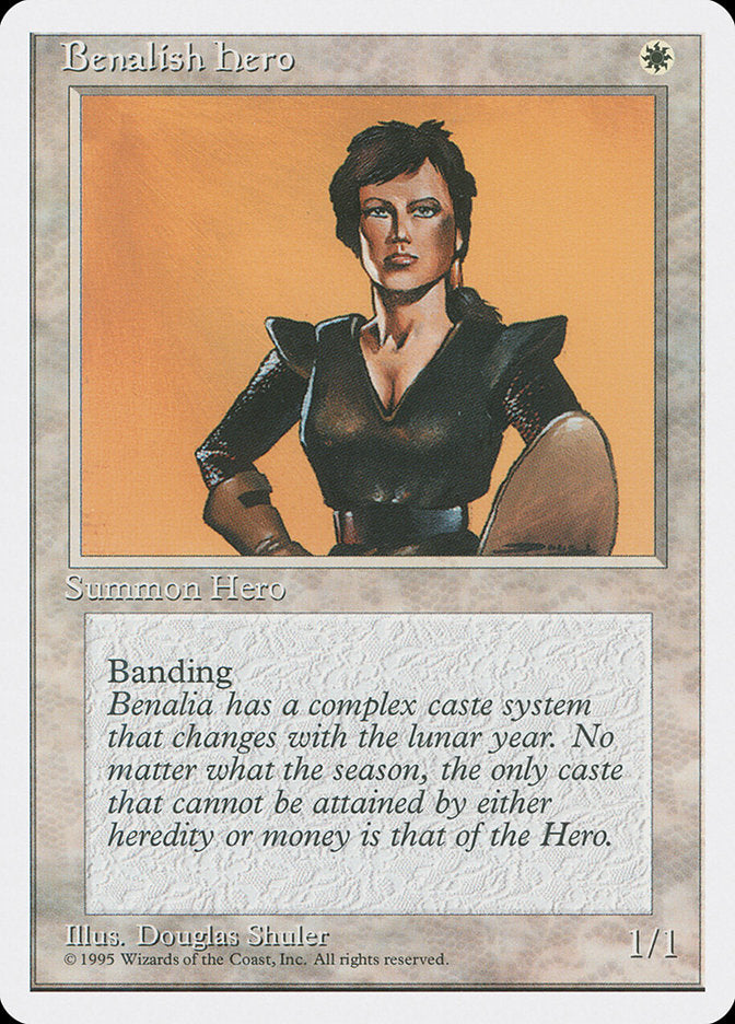 Benalish Hero 7/378 (Fourth Edition)  | Good Games Modbury