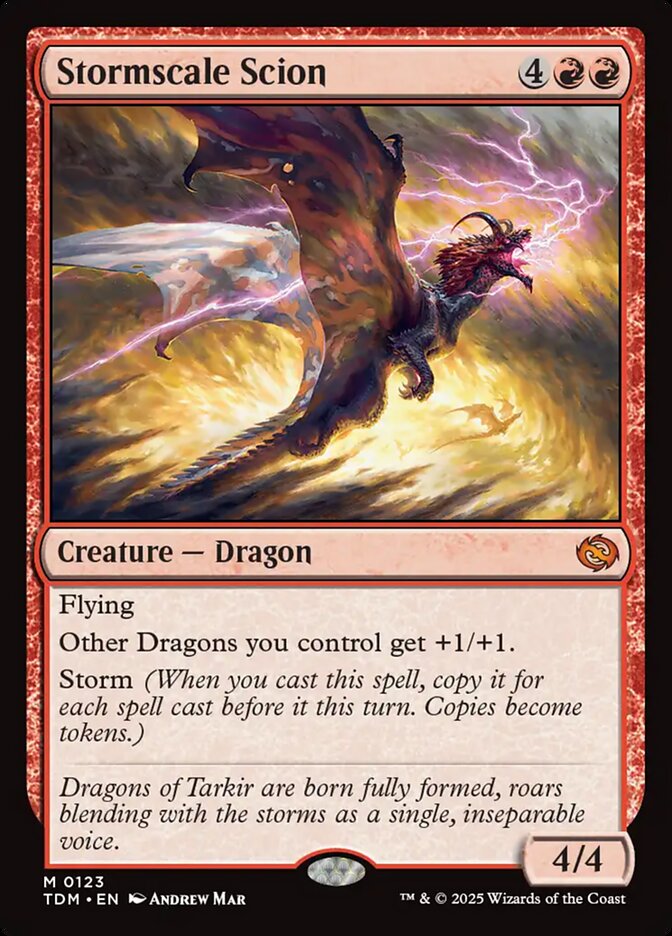Stormscale Scion 123/291 (Tarkir: Dragonstorm)  | Good Games Modbury
