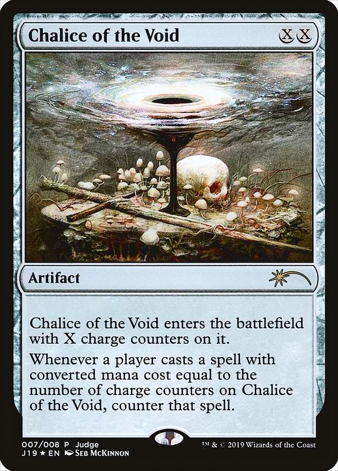 Chalice of the Void 7/8 (Judge Promos)  - Foil | Good Games Modbury