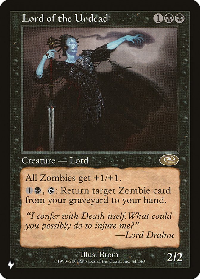Lord of the Undead PLS-44/5075 (The List Reprints)  | Good Games Modbury