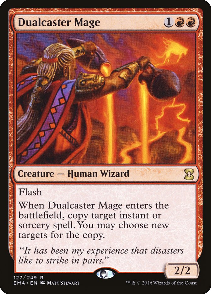 Dualcaster Mage 127 (Eternal Masters)  - Foil | Good Games Modbury