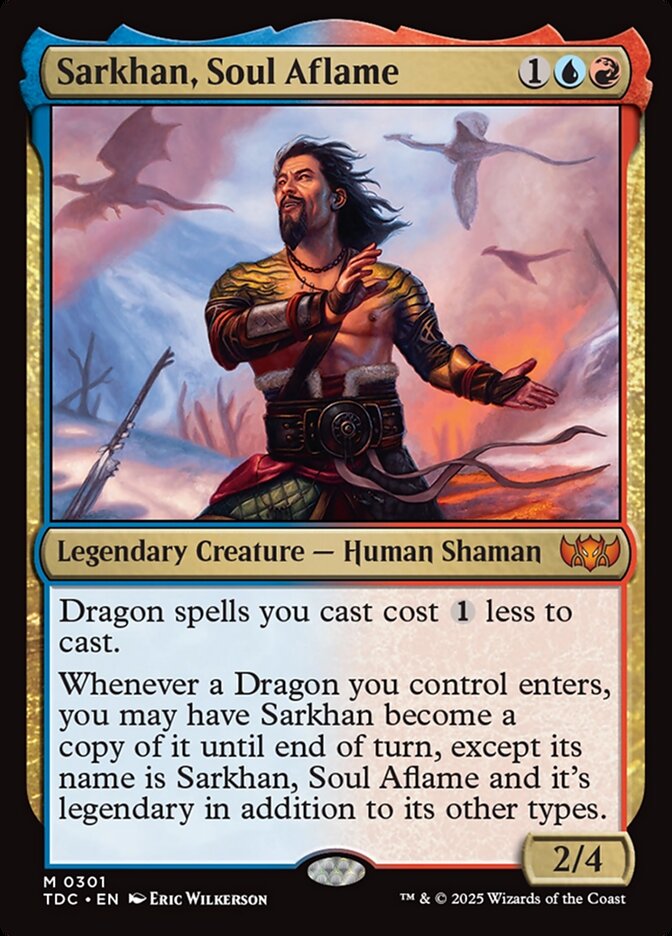 Sarkhan, Soul Aflame 301/413 (Commander: Tarkir: Dragonstorm)  | Good Games Modbury