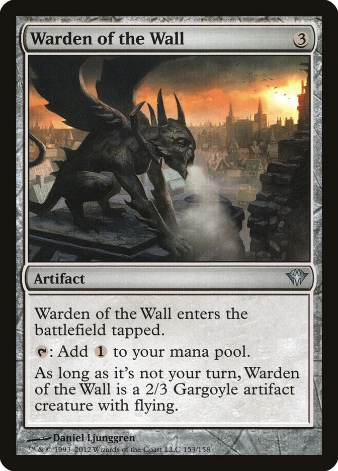 Warden of the Wall 153/158 (Dark Ascension)  | Good Games Modbury