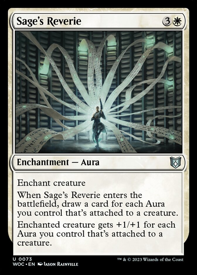 Sage's Reverie 73 (Commander: Wilds of Eldraine)  | Good Games Modbury