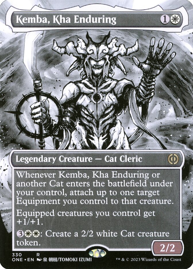 Kemba, Kha Enduring 330/271 (Phyrexia: All Will Be One)  - Borderless | Good Games Modbury