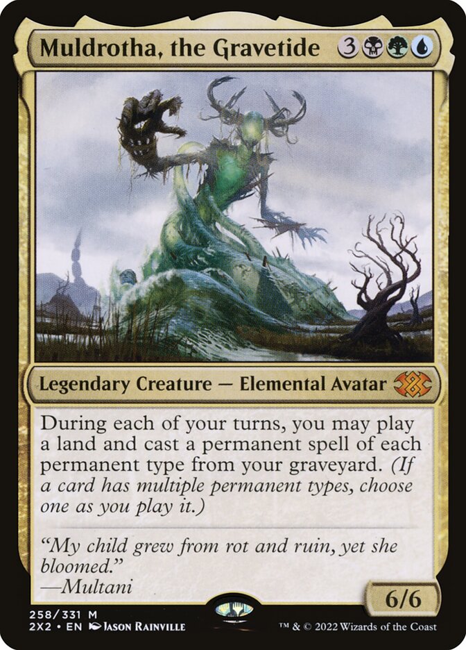Muldrotha, the Gravetide 258/331 (Double Masters 2022)  - Foil | Good Games Modbury
