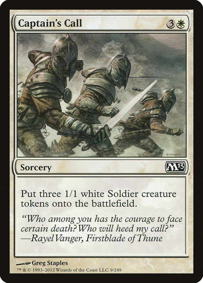 Captain's Call 9/249 (Magic 2013 (M13))  | Good Games Modbury