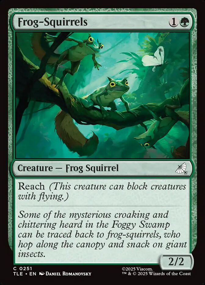 Frog-Squirrels 251/317 (Avatar: The Last Airbender: Eternal-Legal)  - Foil | Good Games Modbury