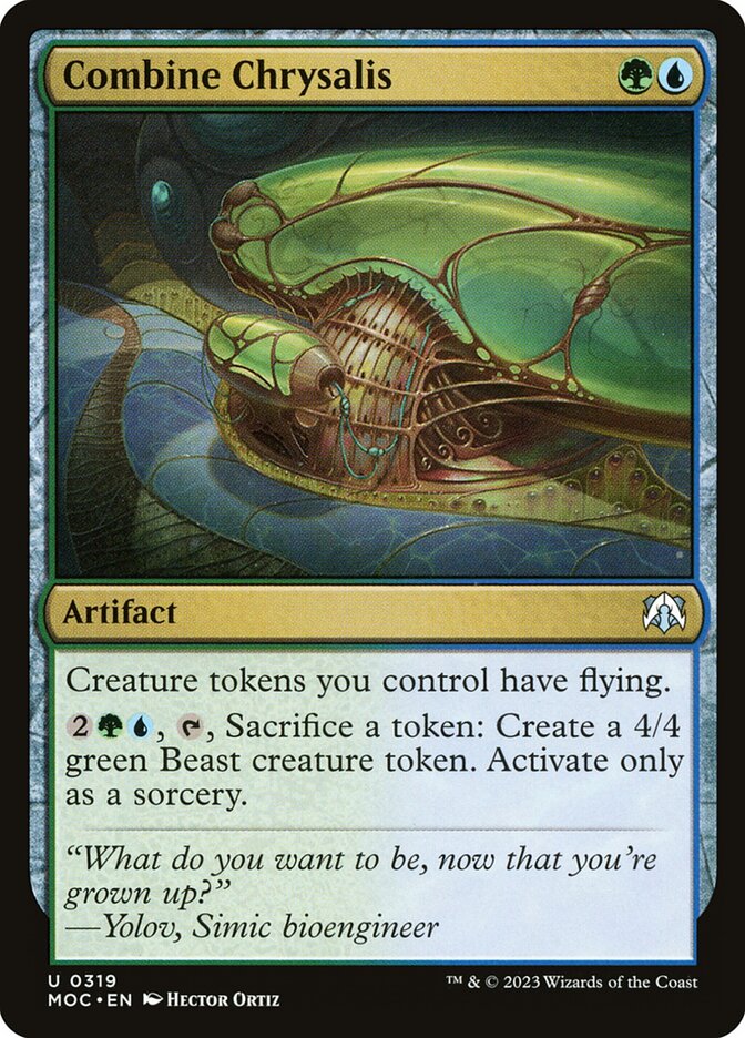 Combine Chrysalis 319/444 (Commander: March of the Machine)  | Good Games Modbury
