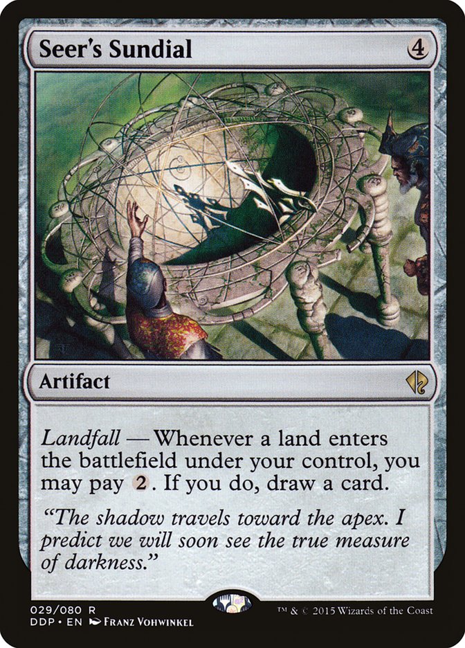 Seer's Sundial 29/80 (Duel Decks: Zendikar vs. Eldrazi)  | Good Games Modbury
