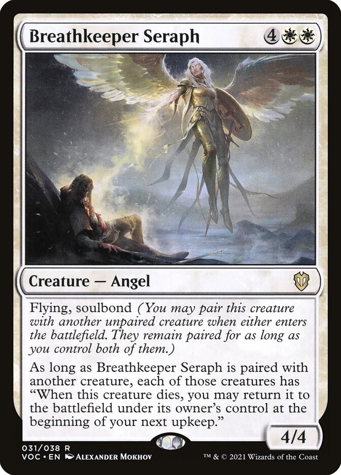 Breathkeeper Seraph 31/38 (Commander: Innistrad: Crimson Vow)  | Good Games Modbury
